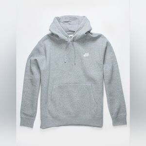 Nike Club Fleece Light Gray Hoodie